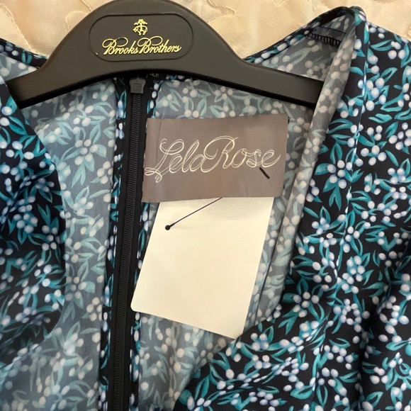 Lela Rose Black Floral Maxi Dres - Picture 6 of 11